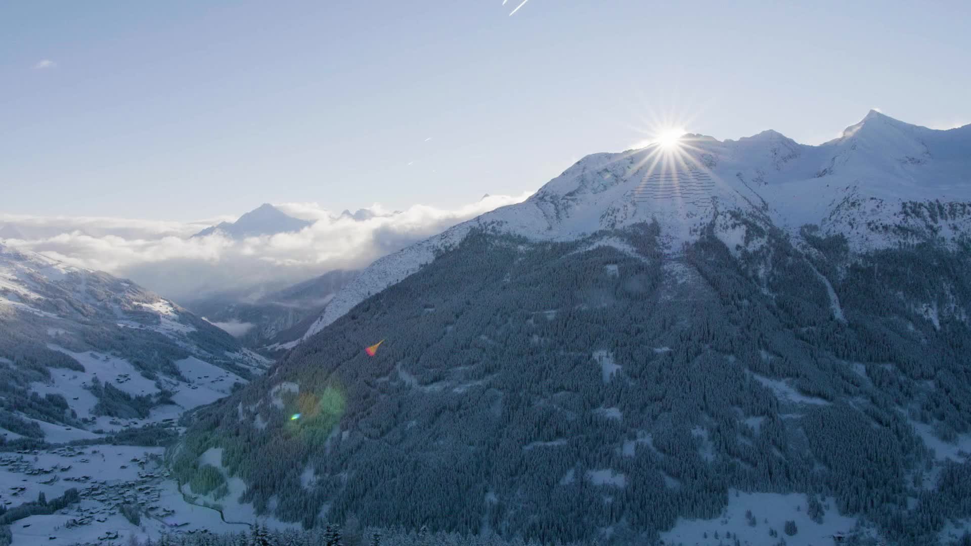 Wintervideo Tuxer Alpen