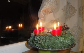 Der vierte Adventsonntag - warten aufs Christkind...., Bild 1/2