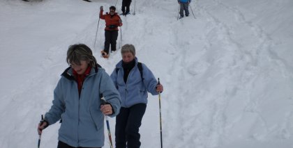 naturhotel-urlaubsfotos-winter-2009-maerz--skifahren-und-schneeschuhwandern bild#51