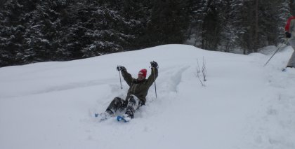 naturhotel-urlaubsfotos-winter-2009-maerz--skifahren-und-schneeschuhwandern bild#163
